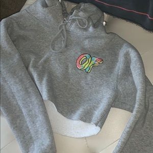 Odd future cropped hoodie